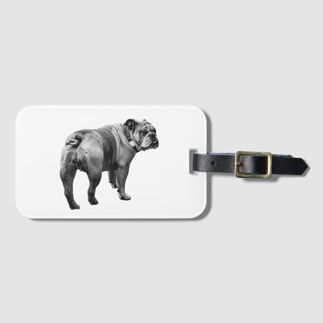 Travel Sketch, Quiet Guide Luggage Tag (Front Horizontal)