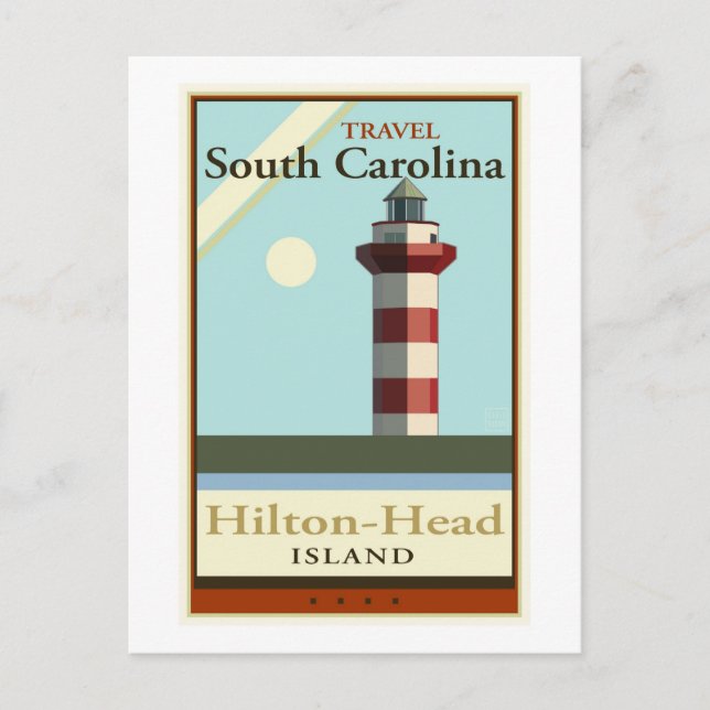 Travel South Carolina Postcard (Front)