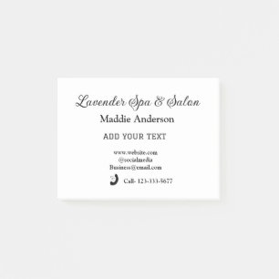 travel spa salon guest information vacation beach  post-it notes