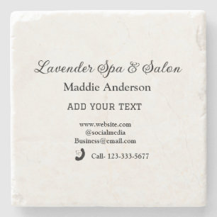 travel spa salon guest information vacation beach  stone coaster