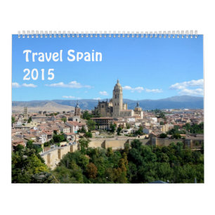 Travel Spain 2015 Calendar