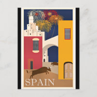 Travel Spain, vintage travel,