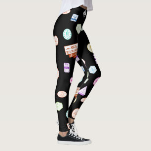 Travel Stamps Leggings