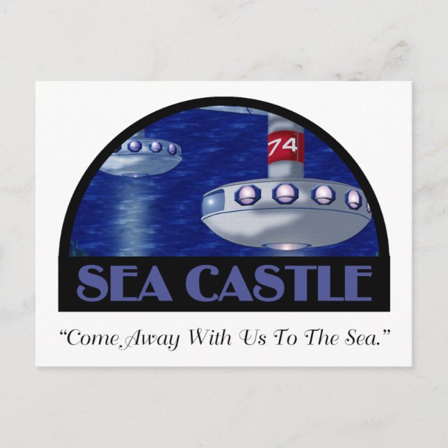 Travel Sticker Postcard (Front)