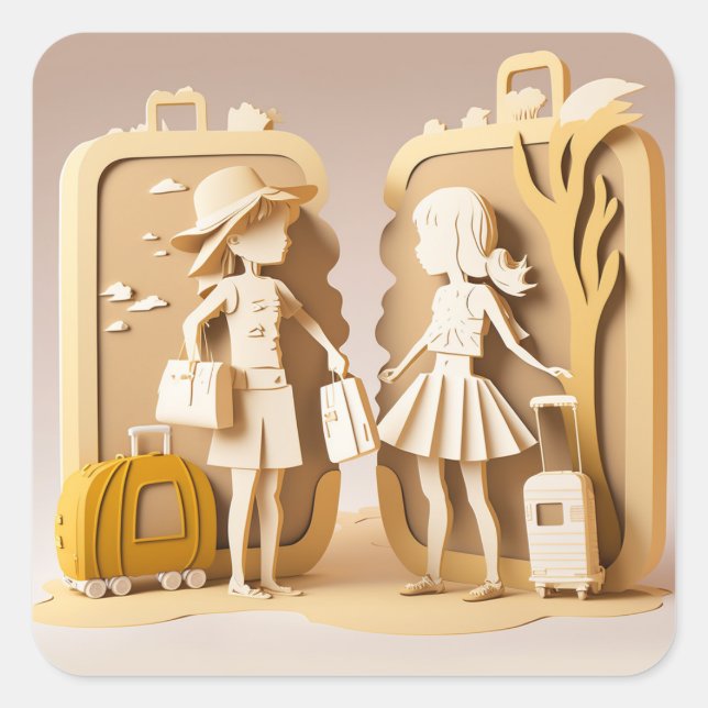 Travel Stickers (Front)