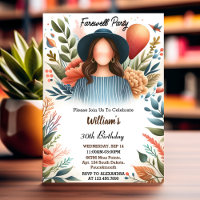 Travel Surprise Globe Farewell 30th Birthday