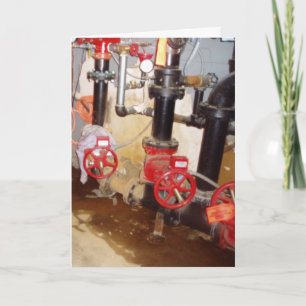 "Travel the Pipeline" Birthday Card