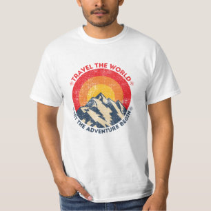 travel the world let the adventure begin travellin T-Shirt