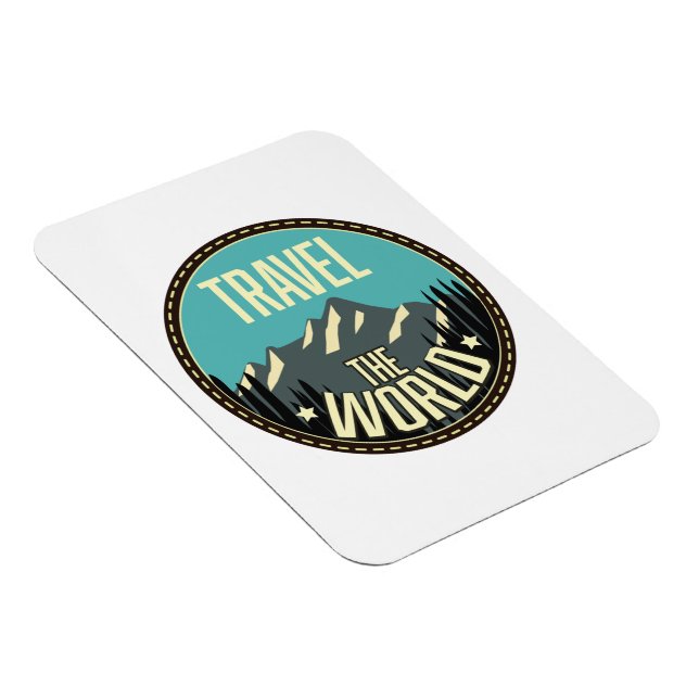 Travel the World Magnet (Right Side)