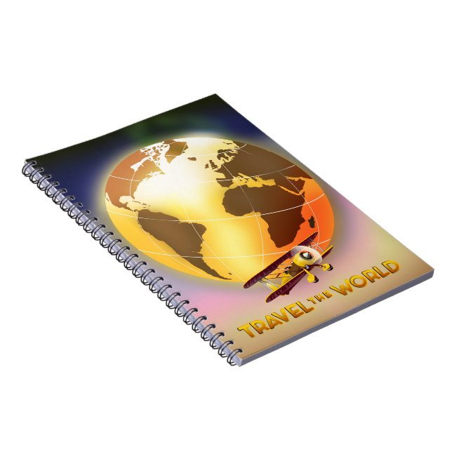 Travel the World Notebook (Right Side)