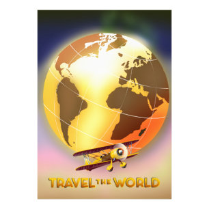 Travel the World Photo Print