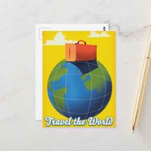 Travel the World Postcard