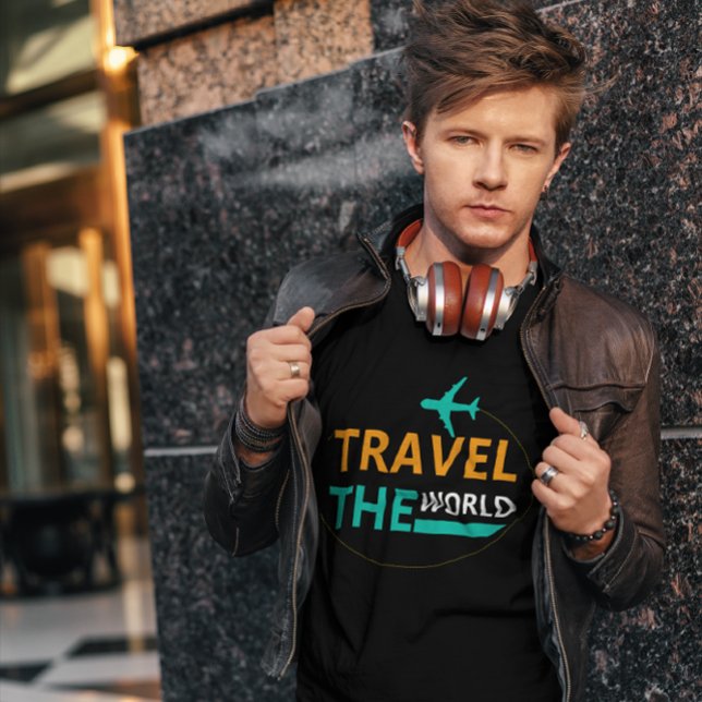 TRAVEL THE WORLD | TOURIST T-Shirt (Creator Uploaded)
