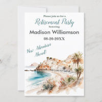 Travel Theme Retirement Party  