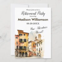 Travel Theme Retirement Party