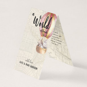 Travel Themed Baby Shower Thank You Note