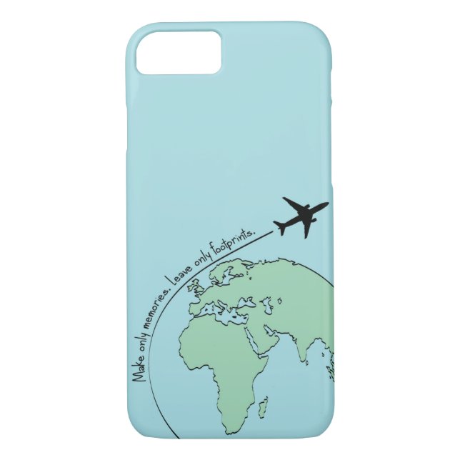 Travel Themed Gift with Adventure Quote Case-Mate iPhone Case (Back)