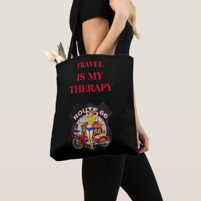 TRAVEL therapy design   Tote Bag (Close Up)