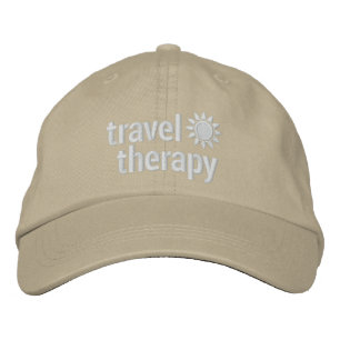 Travel Therapy Hat   Khaki