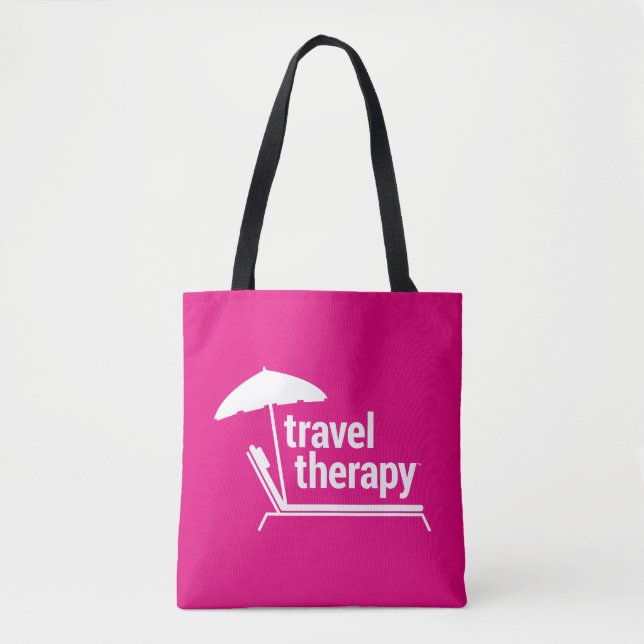 Travel Therapy Purse Tote Bag (Front)