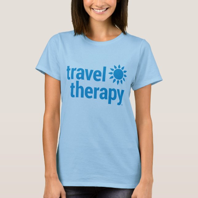 Travel Therapy T-Shirt (Front)