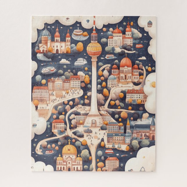 Travel to Berlin Germany Jigsaw Puzzle (Vertical)