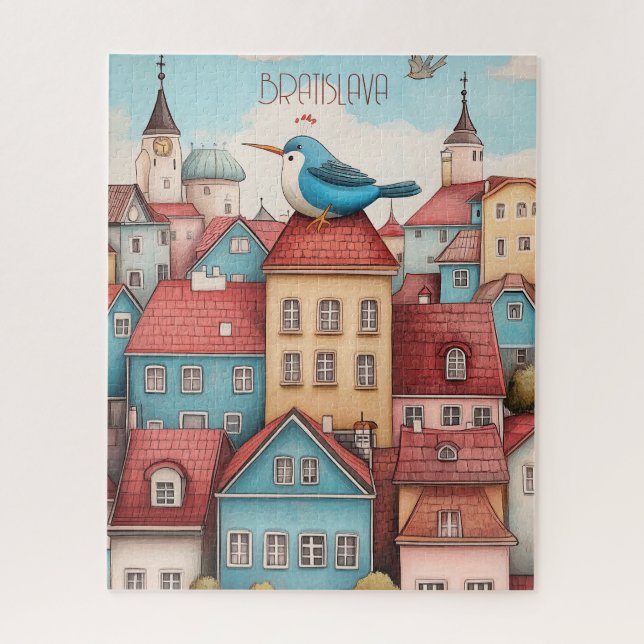 Travel to Bratislava Slovakia Jigsaw Puzzle (Vertical)