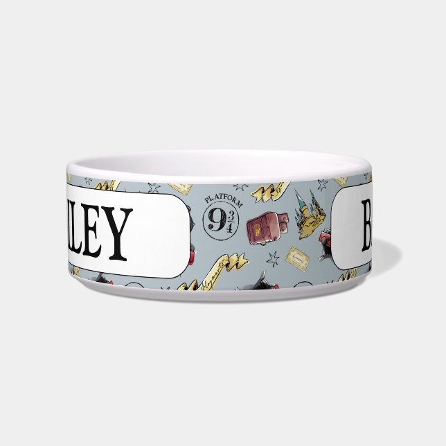 Travel To HOGWARTS™ Pattern Bowl (Front)