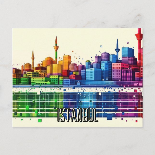 Travel to Istanbul Postcard (Front)