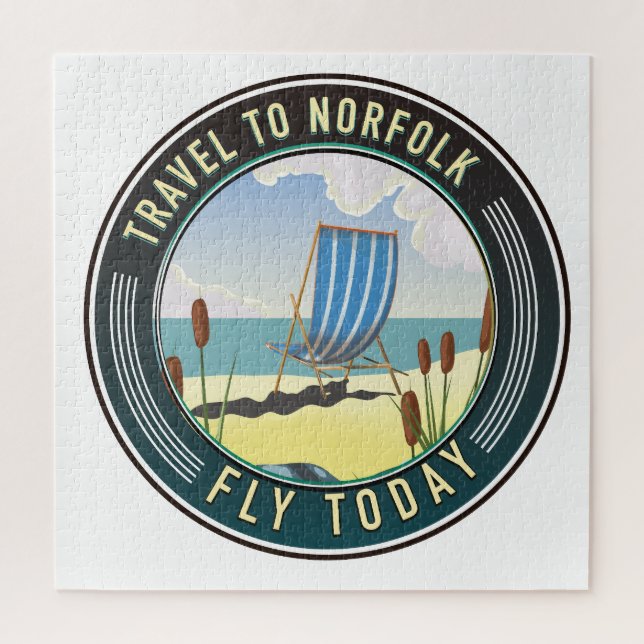 Travel to Norfolk - Fly today Jigsaw Puzzle (Vertical)