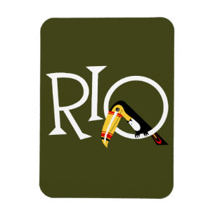 Travel to Rio retro vintage all sizes Magnet