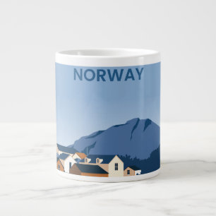 Travel to Tromso Norway Large Coffee Mug