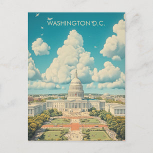 Travel to Washington D.C. Postcard