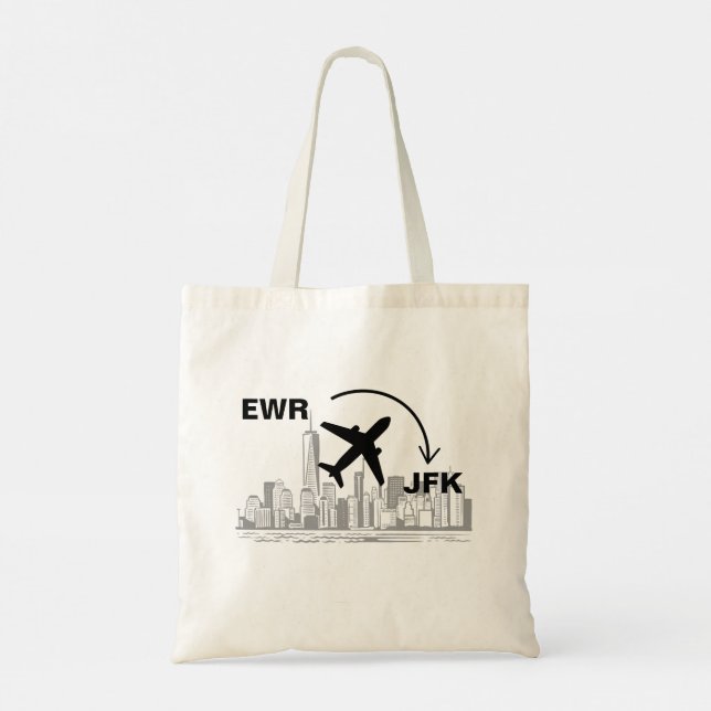 Travel Tote Bag to NYC (Back)