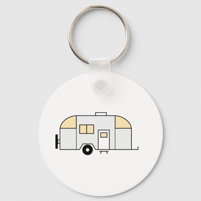 Travel Trailer Key Ring (Front)