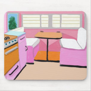Travel Trailer Kitchenette Mouse Pad