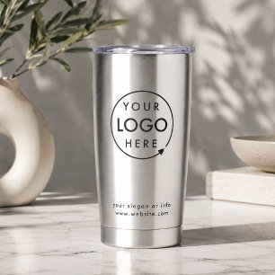 Travel Tumbler Custom Business Logo Coffee Cup