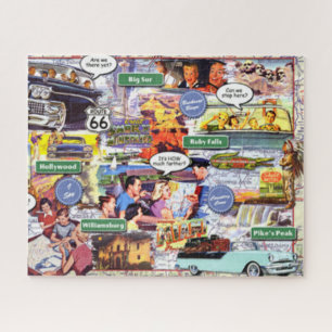 Travel USA Jigsaw Puzzle