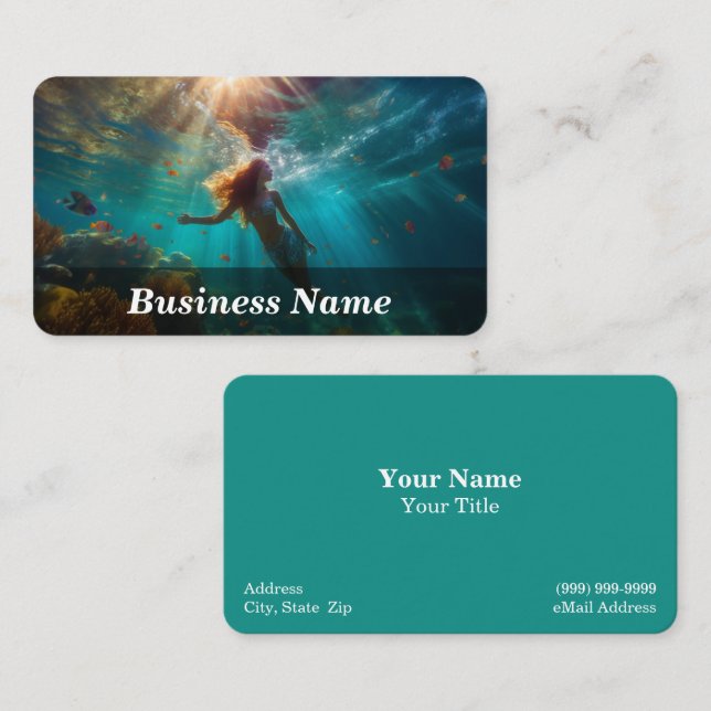 Travel / Vacation Business Card (Front/Back)