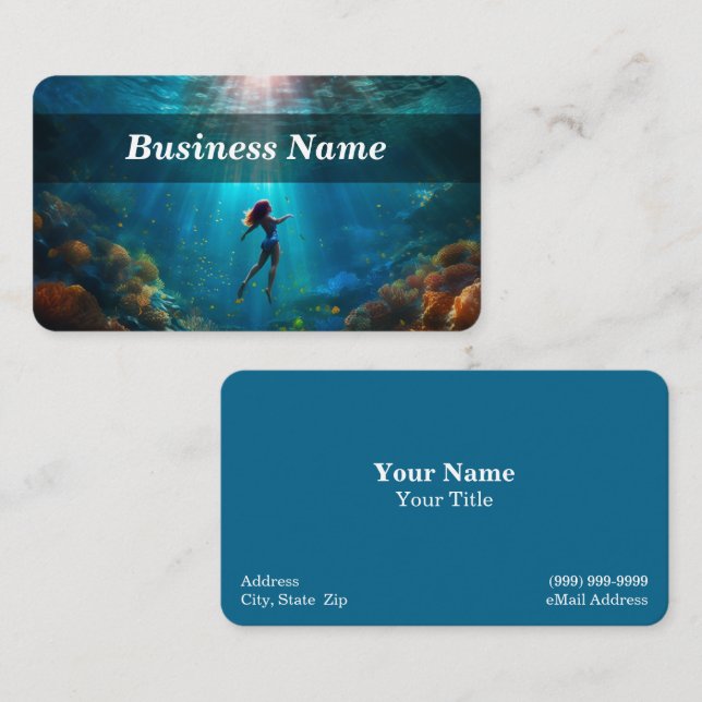 Travel / Vacation Business Card (Front/Back)