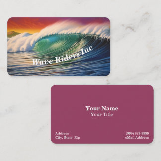 Travel / Vacation Business Card