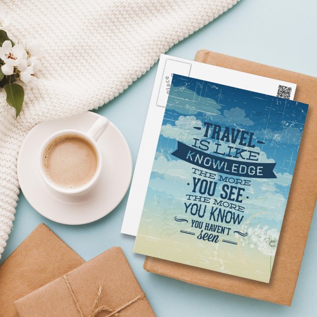 Travel Vacation Good Trip Postcard (Creator Uploaded)