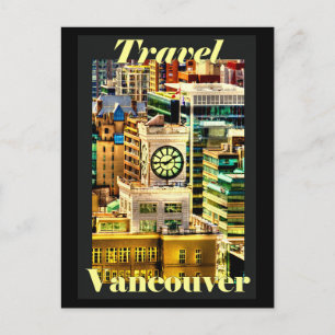 Travel Vancouver, BC, Canada Postcard