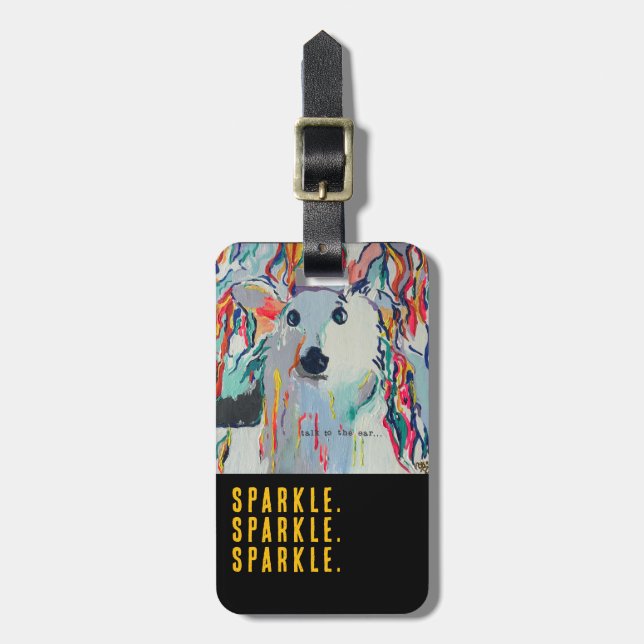 Travel with Confidence! Luggage Tag (Front Vertical)