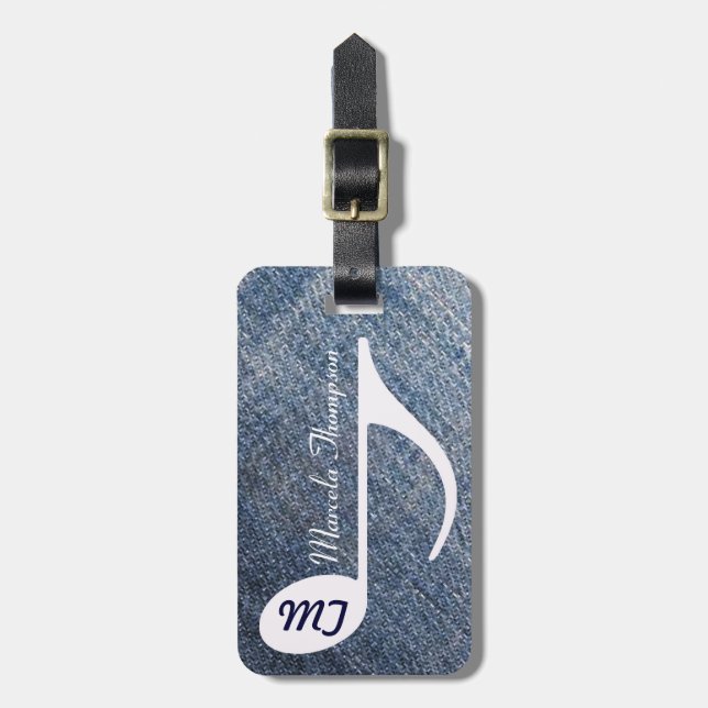 Travel with Elegance Luggage Tag (Front Vertical)