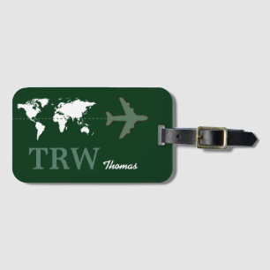 travel with personalised belongings luggage tag