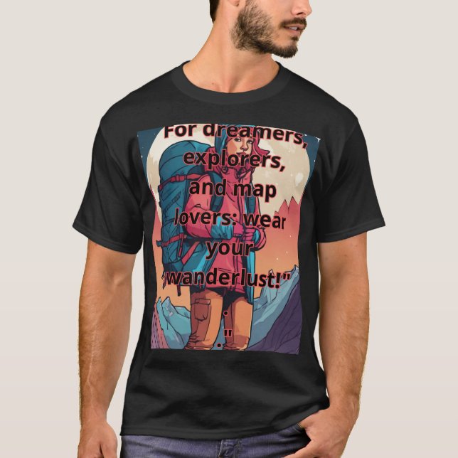 Travel without  T-Shirt (Front)