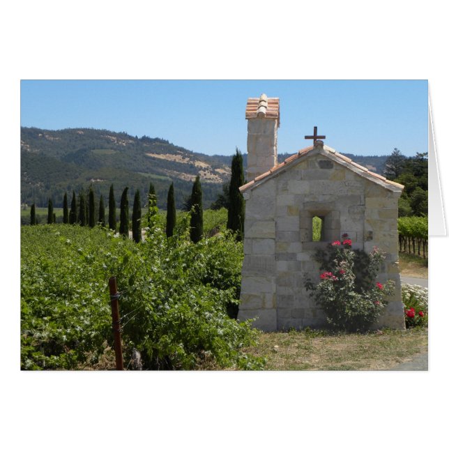 Travelers' chapel in Napa (Front Horizontal)