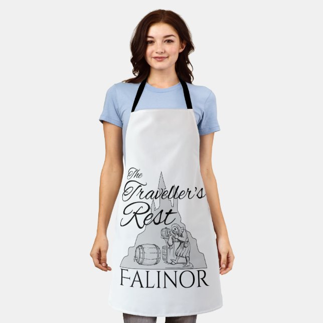 Traveler's Rest - All-Over Print Apron (Worn)