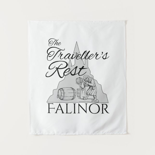 Traveler's Rest - Small Tapestry (Front)